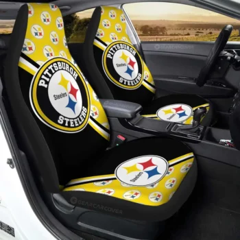 Pittsburgh Steelers Car Seat Covers Custom Car Accessories For Fans Gear Car Cover CSC TN1310223063