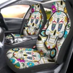 Real Salt Lake Car Seat Covers Custom Sugar Skull Car Accessories Gear Car Cover DN0208232088 CSC 2023