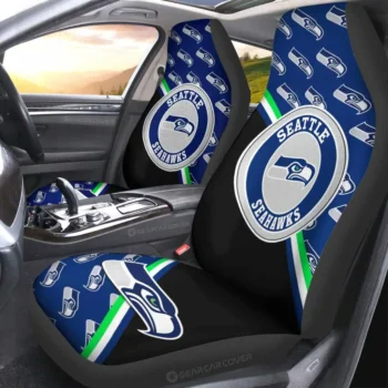 Seattle Seahawks Car Seat Covers Custom Car Accessories For Fans Gear Car Cover 2