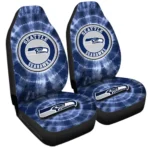 Seattle Seahawks Car Seat Covers Custom Tie Dye Car Accessories Gear Car Cover CSC DN0803231029 2235900d