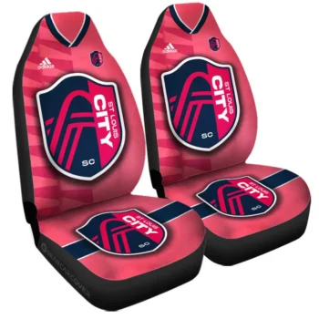 St Louis City SC Car Seat Covers Custom Car Accessories For Fans Gear Car Cover 2