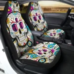 St Louis City SC Car Seat Covers Custom Sugar Skull Car Accessories Gear Car Cover DN0208232091 CSC 2023
