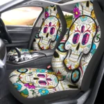 St Louis City SC Car Seat Covers Custom Sugar Skull Car Accessories Gear Car Cover DN0208232091 CSC 2023