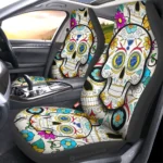 St Louis Blues Car Seat Covers Custom Sugar Skull Car Accessories Gear Car Cover DN0208232024 CSC 2023