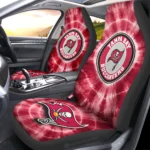 Tampa Bay Buccaneers Car Seat Covers Custom Tie Dye Car Accessories Gear Car Cover DN0803231030 CSC 2023
