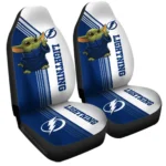 Tampa Bay Lightning Car Seat Covers Baby Yoda Car Accessories Gear Car Cover DN0304231058 CSC 2023