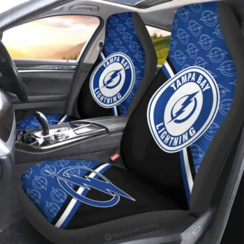 Tampa Bay Lightning Car Seat Covers Custom Car Accessories For Fans Gear Car Cover 2