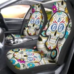 Tampa Bay Lightning Car Seat Covers Custom Sugar Skull Car Accessories Gear Car Cover DN0208232025 CSC 2023