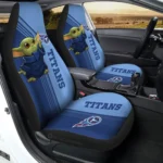 Tennessee Titans Car Seat Covers Baby Yoda Car Accessories Gear Car Cover DN0304231031 CSC 2023