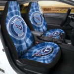 Tennessee Titans Car Seat Covers Custom Tie Dye Car Accessories Gear Car Cover DN0803231031 CSC 2023