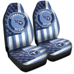 Tennessee Titans Car Seat Covers Custom US Flag Style Gear Car Cover TN1510221026 CSC 2022