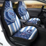 Tennessee Titans Car Seat Covers Custom US Flag Style Gear Car Cover TN1510221026 CSC 2022