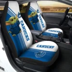 Vancouver Canucks Car Seat Covers Baby Yoda Car Accessories Gear Car Cover DN0304231060 CSC 2023
