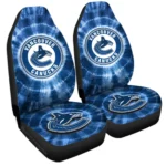 Vancouver Canucks Car Seat Covers Custom Tie Dye Car Accessories Gear Car Cover DN0803231060 CSC 2023 Ad26fba7