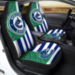 Vancouver Canucks Car Seat Covers Custom US Flag Style Gear Car Cover TN1510221050 CSC 2022