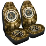 Vegas Golden Knights Car Seat Covers Custom Tie Dye Car Accessories Gear Car Cover DN0803231061 CSC 2023
