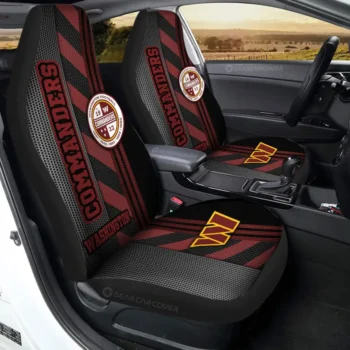 Washington Commanders Car Seat Covers Custom Car Accessories Gear Car Cover 2