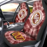 Washington Commanders Car Seat Covers Custom Tie Dye Car Accessories Gear Car Cover DN0803231032 CSC 2023