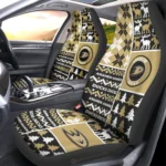 Anaheim Ducks Car Seat Cover - Custom Ugly Style Black and Gold