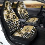 Anaheim Ducks Car Seat Cover – Custom Ugly Style Black and Gold
