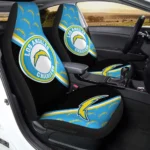 Angeles Chargers Car Seat Cover – Custom Black and Blue