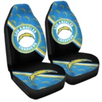 Angeles Chargers Car Seat Cover – Custom Black and Blue