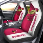 Arizona Cardinals Car Seat Cover – Baby Yoda Pink and White