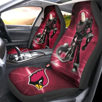 Arizona Cardinals Car Seat Cover - Buzz Lightyear Red and Black