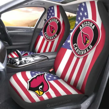 Arizona Cardinals Car Seat Cover - Custom Red and Black