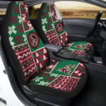 Arizona Coyotes Car Seat Cover – Custom Ugly Style Red and Green