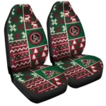 Arizona Coyotes Car Seat Cover – Custom Ugly Style Red and Green