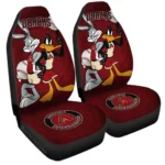 Arizona Diamondbacks Car Seat Cover – Custom Looney Tunes Bugs and Daffy Red and Black