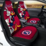 Atlanta Braves Car Seat Cover – Custom Looney Tunes Bugs and Daffy Red and Black