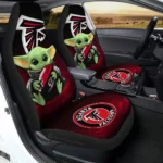 Atlanta Falcons Car Seat Cover – Baby Yoda Black and Red