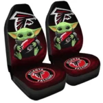 Atlanta Falcons Car Seat Cover – Baby Yoda Black and Red