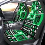 Austin FC Car Seat Cover - Custom Ugly Style Black and Green