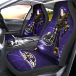 Baltimore Ravens Car Seat Cover - Buzz Lightyear Blue and Black