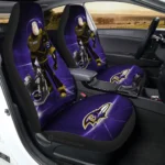 Baltimore Ravens Car Seat Cover – Buzz Lightyear Blue and Black