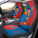 Buffalo Bills Car Seat Cover - Goku Blue and Red