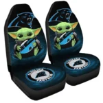 Carolina Panthers Car Seat Cover – Baby Yoda Black and Blue