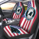 Carolina Panthers Car Seat Cover – Custom Black and Red