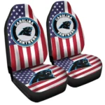 Carolina Panthers Car Seat Cover – Custom Black and Red