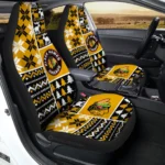 Chicago Blackhawks Car Seat Cover – Custom Ugly Style Black and Gold