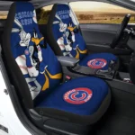 Chicago Cubs Car Seat Cover – Custom Looney Tunes Bugs and Daffy Blue and Black