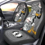Chicago White Sox Car Seat Cover - Custom Looney Tunes Bugs and Daffy Gray and Black