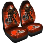Cleveland Browns Car Seat Cover – Buzz Lightyear Orange and Black
