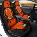 Cleveland Browns Car Seat Cover – Custom Orange and Black