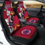 Cleveland Indians Car Seat Cover – Custom Looney Tunes Bugs and Daffy Red and Black