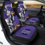 Colorado Rockies Car Seat Cover – Custom Looney Tunes Bugs and Daffy Blue and Black