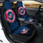 Columbus Blue Jackets Car Seat Cover – Custom Blue and Red